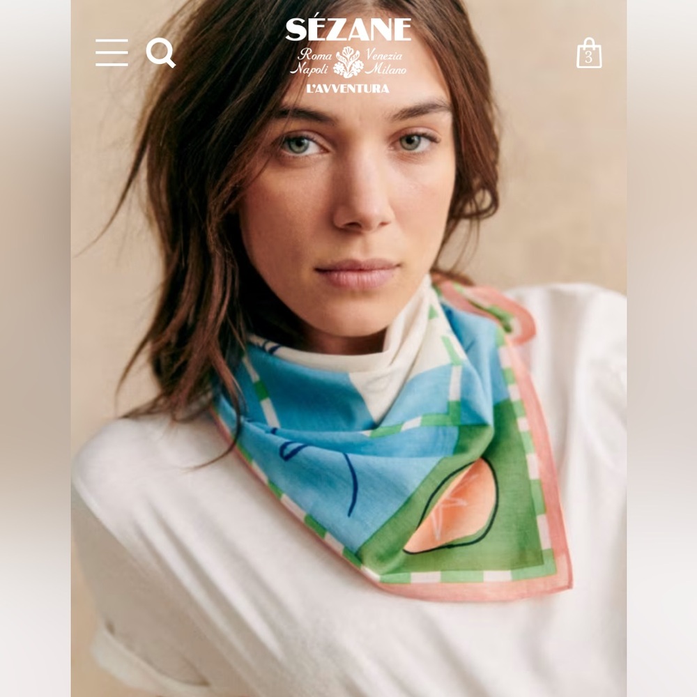 SEZANE X PANGEA Augustin Scarf